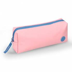 Estuche portatodo antartik 1 compartimento compañero de mochila teens rosa 80 x 55 x 210 mm - IK28