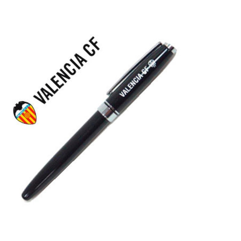 Boligrafo roller metal negro valencia cf