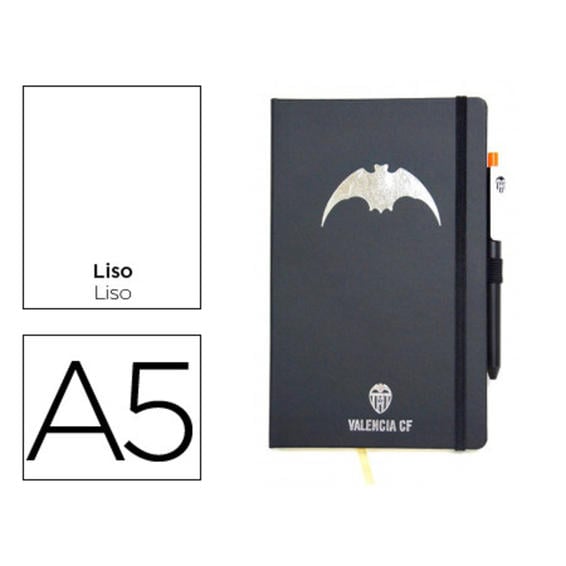 Cuaderno espiral wire-o a5 80 hojas 80 g liso tapa dura valencia cf