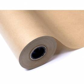 Papel kraft liderpapel marron bobina 1 mt x 357 mt especial para embalaje peso 25 kg - PK74