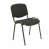 Silla confidente negra ergonómica estructura en color negro - PACK126PTNA840