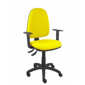 Silla Aýna S bali amarillo con brazos regulables