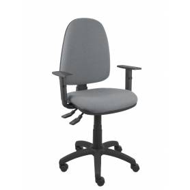 Silla Aýna S bali gris con brazos regulables