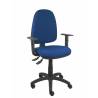 Silla de oficina ergonómica con mecanismo asincro regulable en altura y con brazos regulables azul - 04ASB200B10CRN
