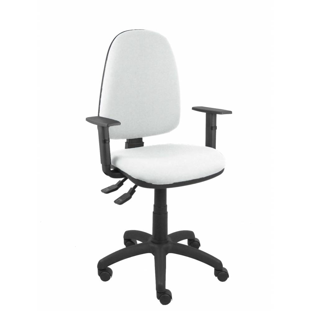 Silla Aýna S bali blanco con brazos regulables