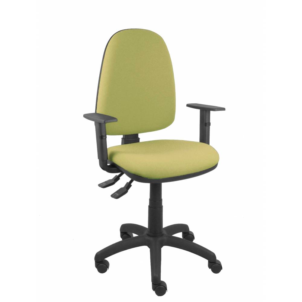 Silla Aýna S bali verde oliva con brazos regulables