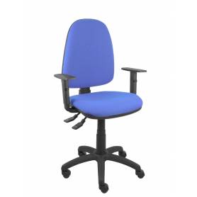 Silla Aýna S bali azul claro con brazos regulables