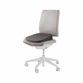 Cojin de asiento fellowes breyta en cuña color negro 90x430x430 mm - 100119849