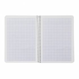 Cuaderno espiral liderpapel din a4 smart tapa blanda 80h 75gr rayado nº46 colores surtidos - BF09