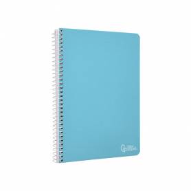 Cuaderno espiral liderpapel din a4 witty tapa dura 80h 90gr cuadro 4mm con margen colores surtidos - BF39
