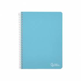 Cuaderno espiral liderpapel din a4 witty tapa dura 80h 90gr milimetrado 2mm colores surtidos - BF44