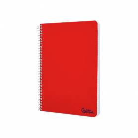 Cuaderno espiral liderpapel din a5 smart tapa blanda 80h 75gr cuadro 5mm con margen colores surtidos - BC05