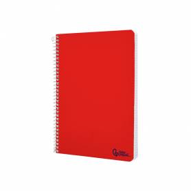 Cuaderno espiral liderpapel din a5 smart tapa blanda 80h 75gr cuadro 5mm con margen colores surtidos - BC05