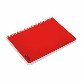 Cuaderno espiral liderpapel din a5 smart tapa blanda 80h 75gr horizontal 8mm con margen colores surtidos - BC02