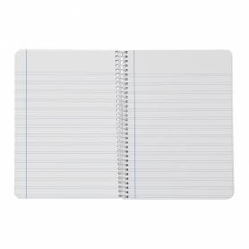 Cuaderno espiral liderpapel din a5 smart tapa blanda 80h 75gr rayado montessori 3,5mm colores surtidos - BC50
