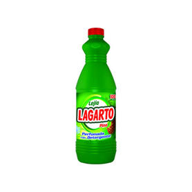 Lejia con detergente lagarto pino botella de 1,5 l