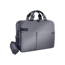 Maletin para portatil leitz 15,6" bag smart traveller gris 410x310x130 mm