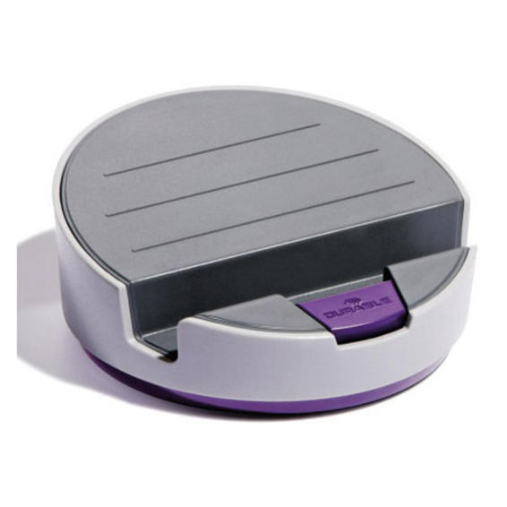 Soporte para tablet durable varicolor smart office dos angulos posicionamiento color gris/morado 145x 59 mm