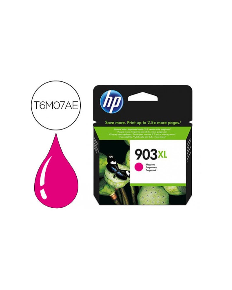 Ink-jet hp 903xl officejet 6960 / 6970 magenta 825 paginas