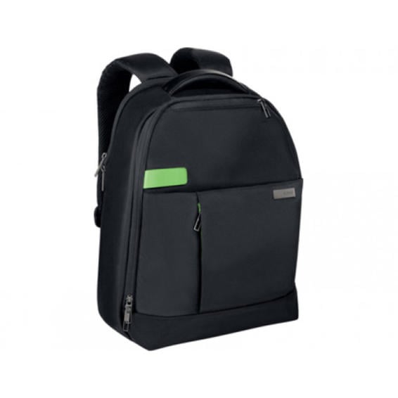 Mochila para portatil leitz 13,3" negro con asa y bolsillos exteriores 320x430x210 mm