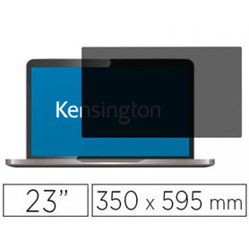 Filtro para pantalla kensington privacidad 23" extraible 2 vias panoramico 16:9 350x595 mm