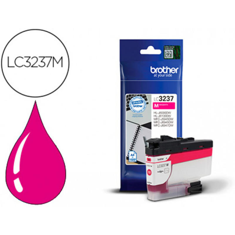 Ink-jet brother lc3237 hl-j6000dw / hl-j6100dw / mfc-j5945dw / mfc-j6945dw / mfc-j6947dw 1500 pag magenta