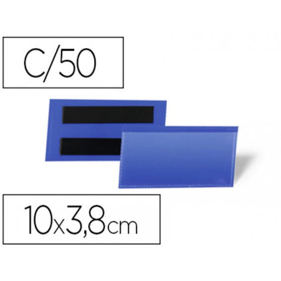 Estuche para etiquetas magnéticas 100 x 38 mm, pack = 50 unidades