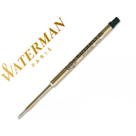 Recambio boligrafo waterman -standar maxima-53425-negro
