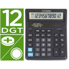 Calculadora citizen sobremesa sdc-888 hb 12 digitos