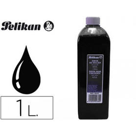 Tinta tampon pelikan negra -frasco de 1 litro