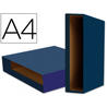 Caja archivador liderpapel color system a4 azul - CZ10