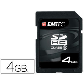 Memoria emtec flash sd 4gb 133x hc