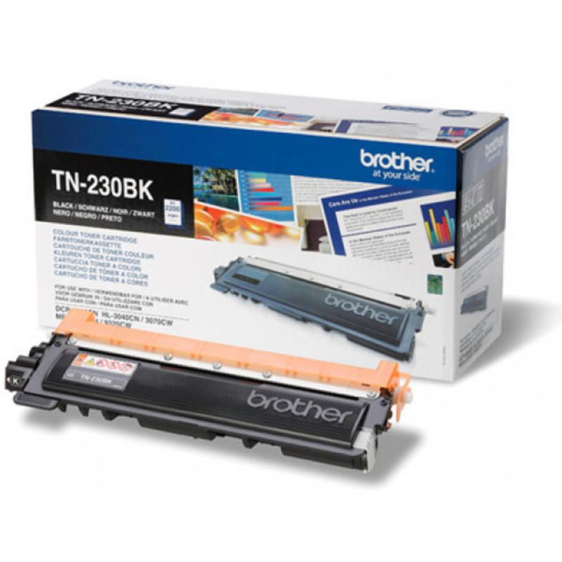 Toner brother tn-230 negro -2.200pag- hl-3040cn hl-3070cw dcp-9010cn mfc-9120cn mfc-9320cw