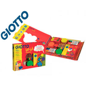 Set giotto bebe maxi rotuladores+lapices+pasta modelar+cuaderno