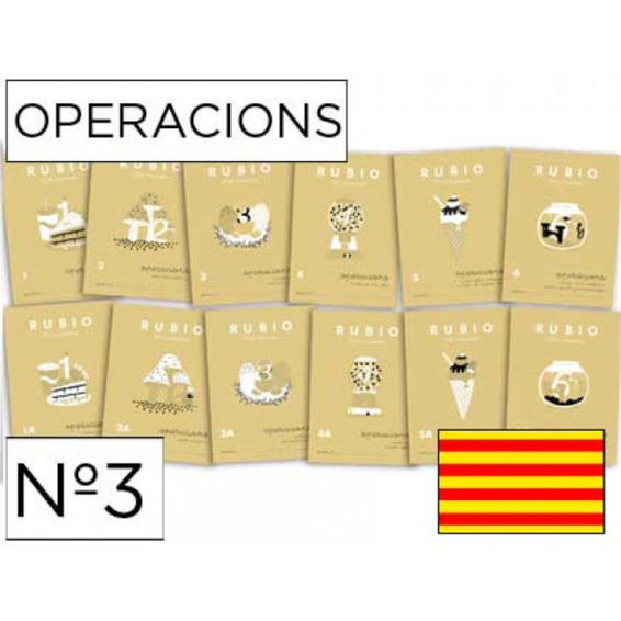 Cuaderno rubio operacions nº3 catalan
