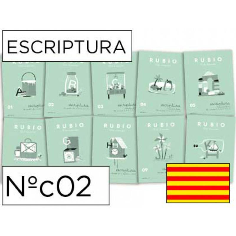 Cuaderno rubio escriptura nºc02 catalan
