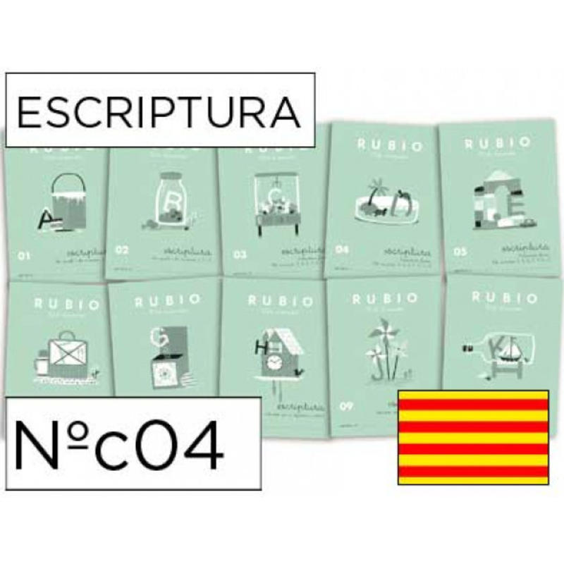 Cuaderno rubio escriptura nºc04 catalan