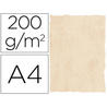 Papel pergamino din a4 200 gr color marmol beige paquete de 25 hojas