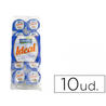Leche evaporada ideal porciones de 7,5 gramos envase de 10 unidades