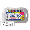 Tempera giotto 7,5 ml 5 colores surtidos