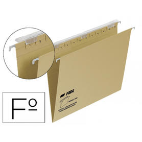 Carpeta colgante fade tiki folio prolongado visor superior 290 mm efecto lupa kraft eco 230 g/m lomo v