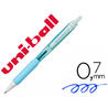 Boligrafo uni-ball jetstream retractil sxn-101 0,7 mm azul cielo tinta azul