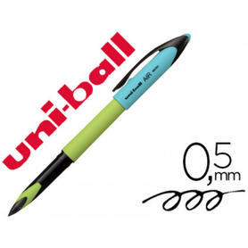 Boligrafo uni-ball roller air micro uba-188e-m 0,5 mm verde lima tinta negra