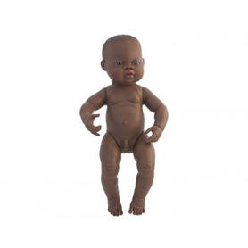 Juego miniland niño africano 32 cm