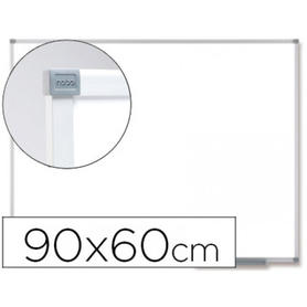 Pizarra blanca nobo prestige magnetica de acero vitrificado 90x60 cm