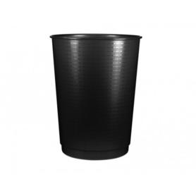 Papelera plastico cep maxi color negro 40 litros