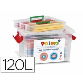 Lapices de colores primo jumbo school pack de 120 unidades 12 colores x 10 unidades