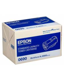 Toner epson 0690 workforce al-m300 / al-mx300 negro 2.700 pag