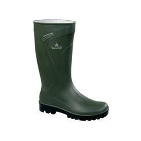 Bota deltaplus de seguridad jouca pvc verde suela de tacos talla 45