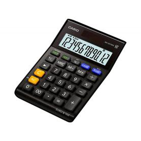 Calculadora casio ms-120terii-bk sobremesa 12 digitos tax +/- tecla doble cero y calculo impuestos